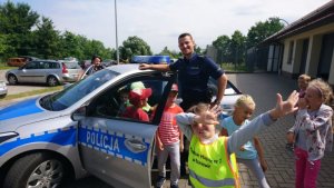 Policjanci podczas spotkań z dziećmi #2